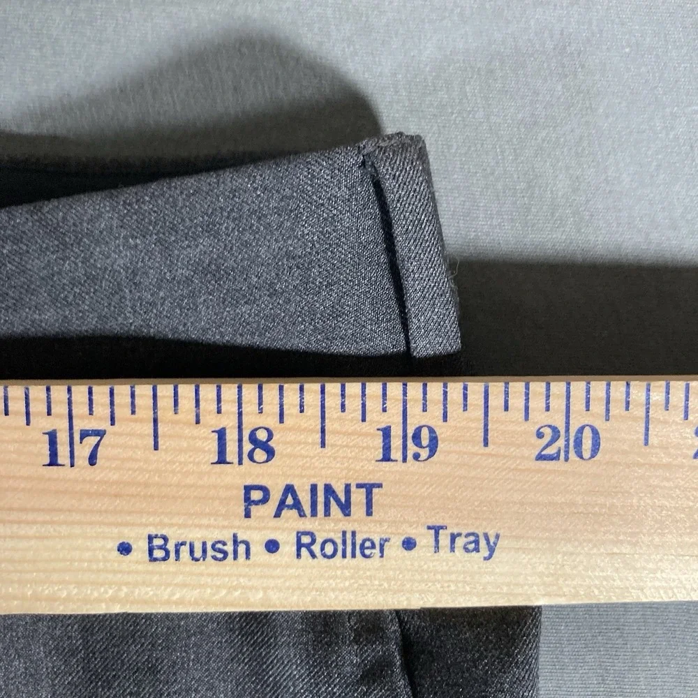 Polo Ralph Lauren Pants Mens‎ 38 R Black Wool Dalton Made Italy Classic